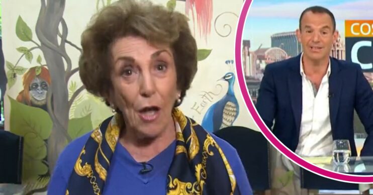 Edwina Currie and Martin Lewis on GMB today together