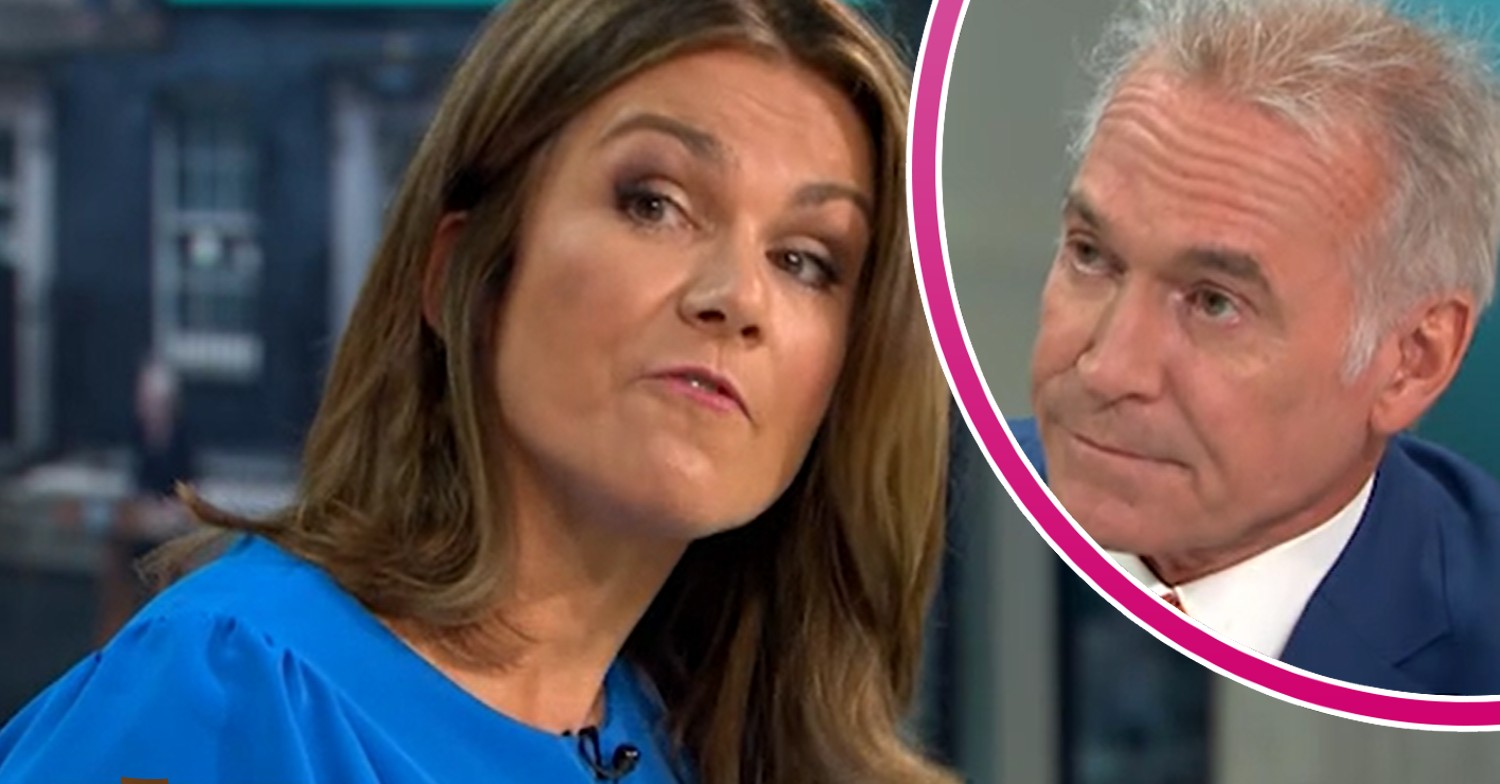 Susanna Reid and Dr Hilary on GMB today
