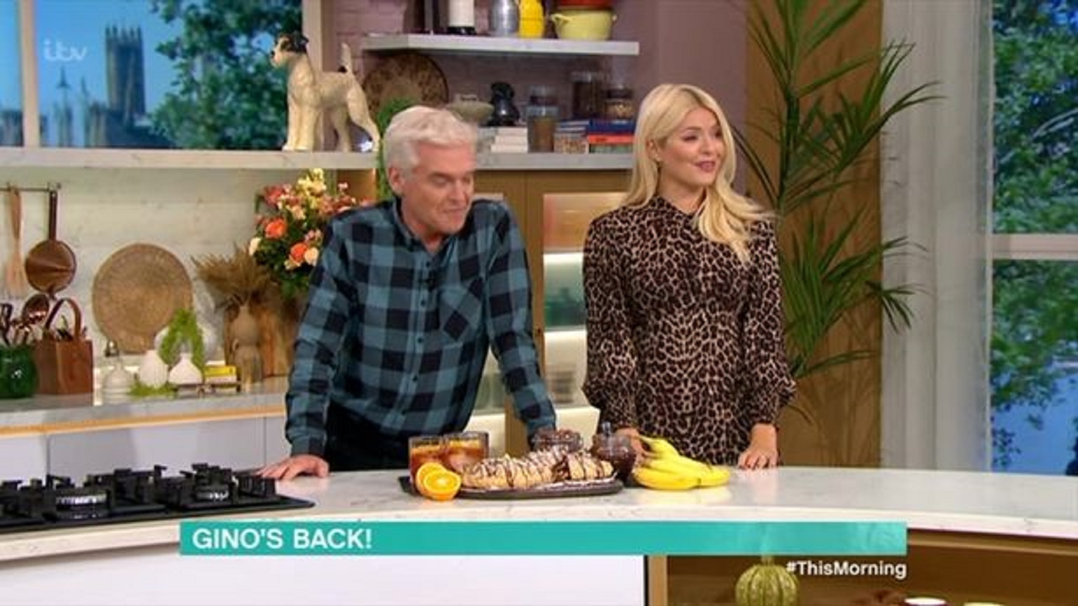 Holly Willoughby and Phil Schofield on This Morning today