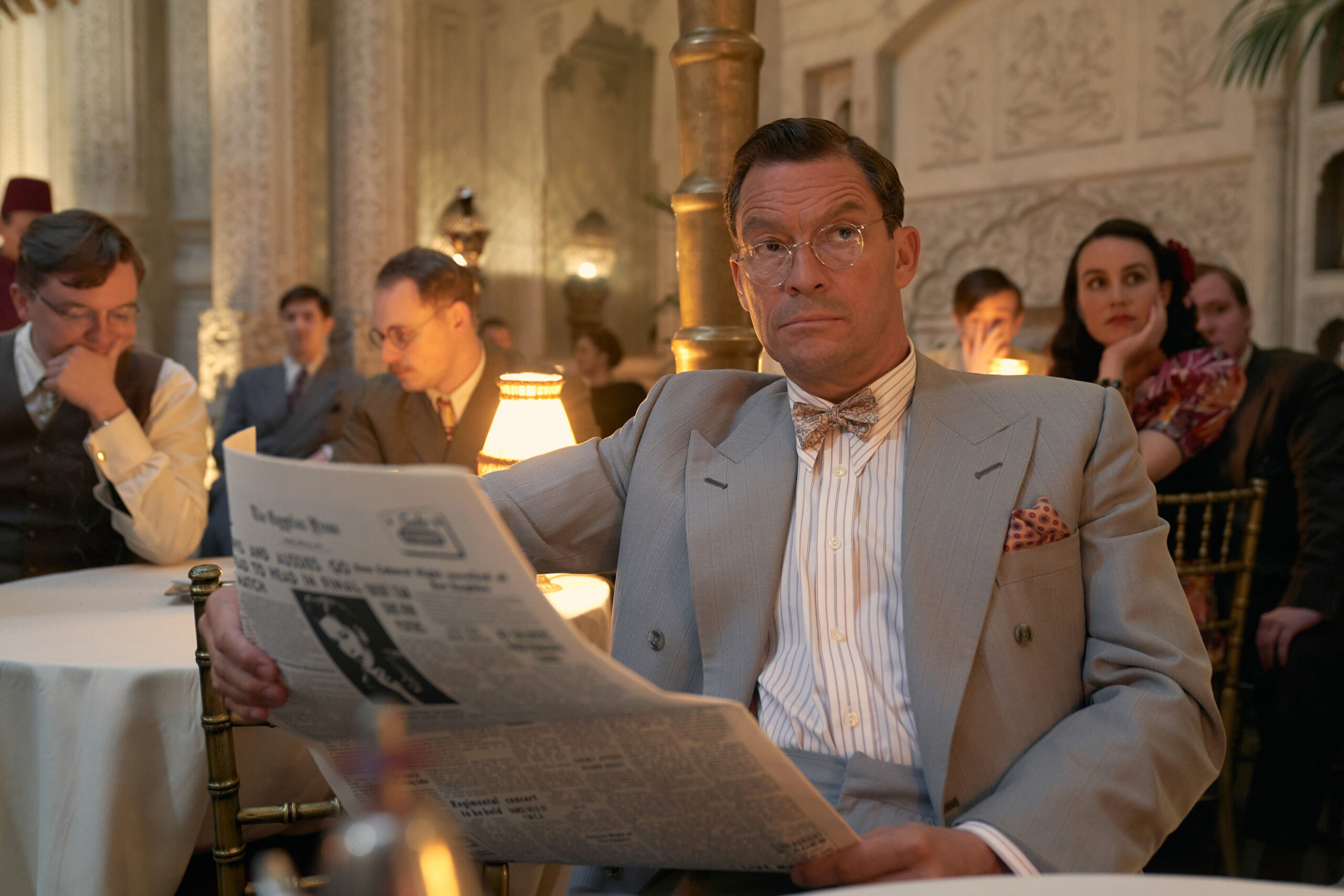 Dominic West as Dudley Clarke in SAS Rogue Heroes