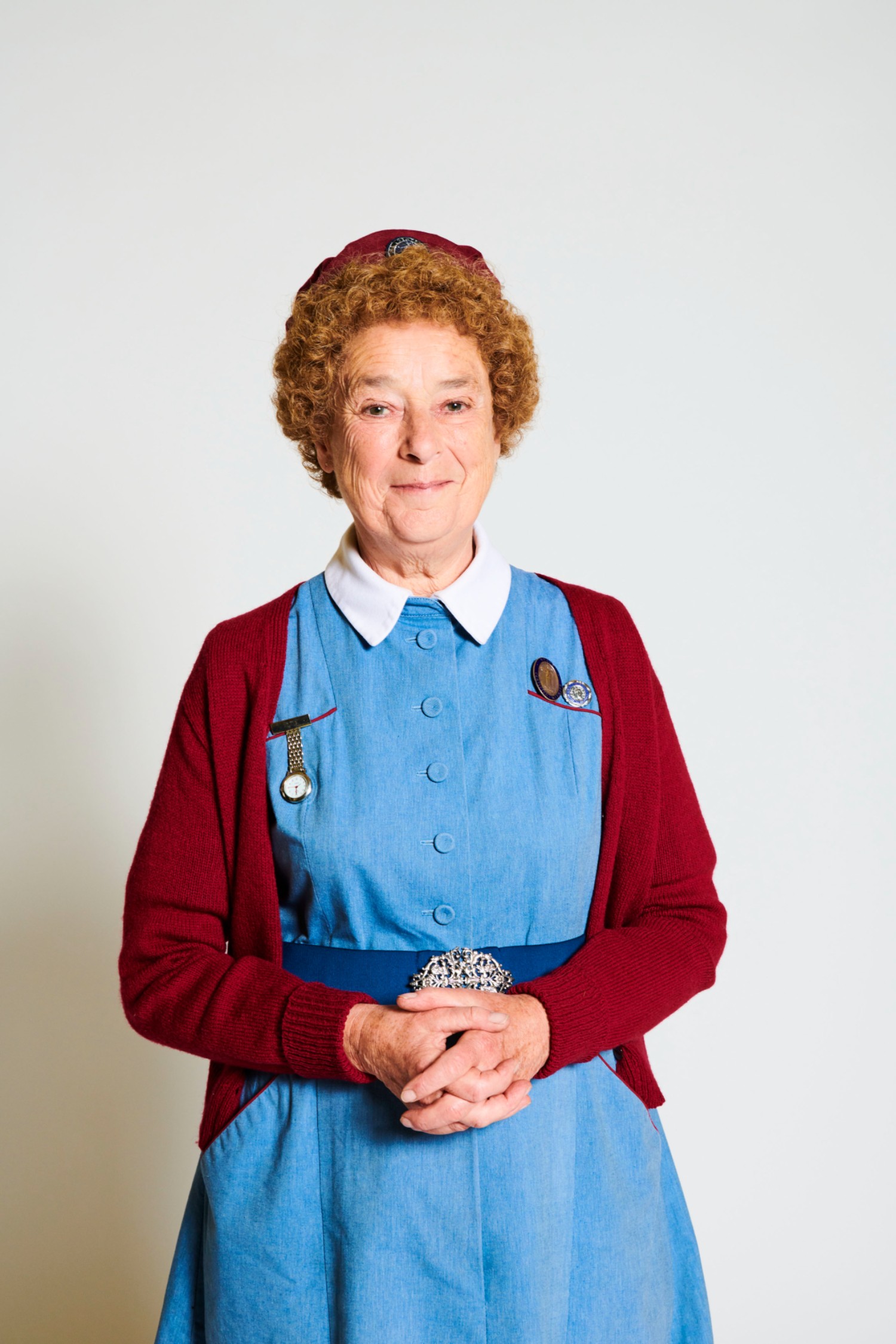 Nurse Crane smiling in Call the Midwife