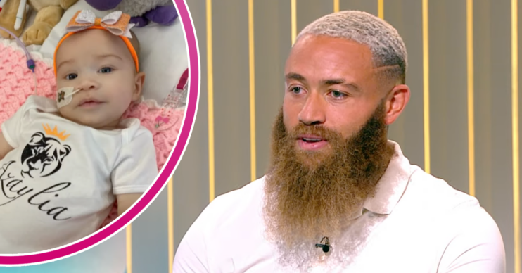 Ashley Cain and his late daughter Azalea