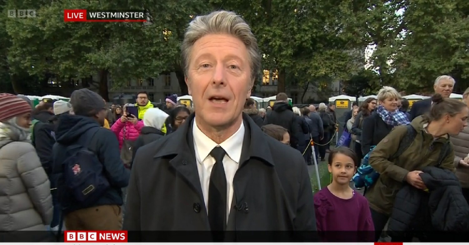 Charlie Stayt on BBC Breakfast today