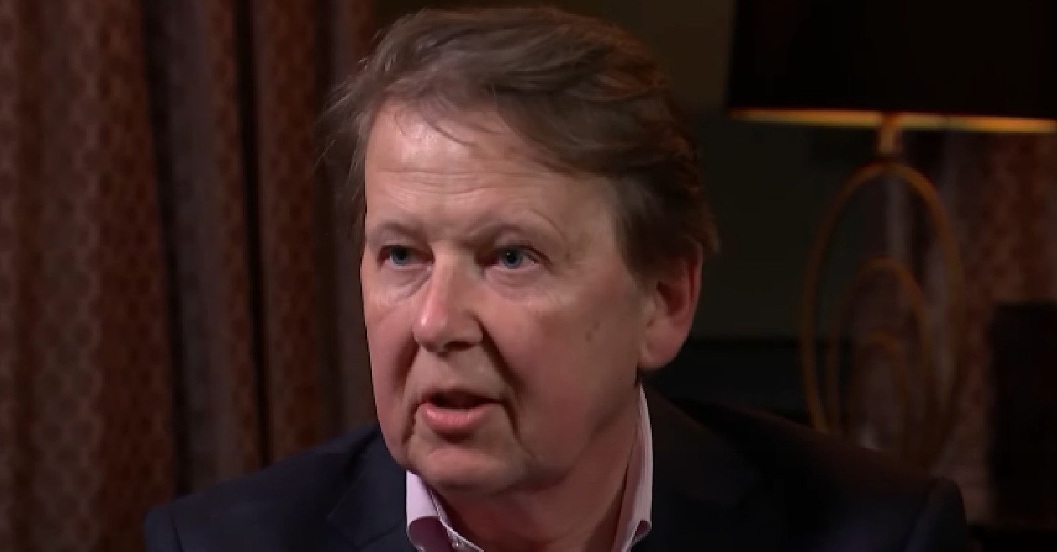 Bill Turnbull speaking on Channel 5 News