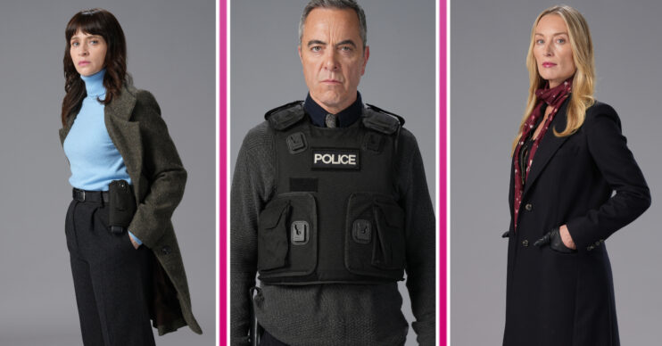 Images of the cast of Bloodlands posed for portraits