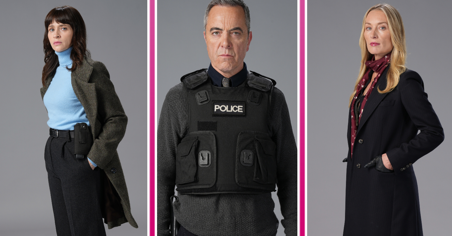 Images of the cast of Bloodlands posed for portraits