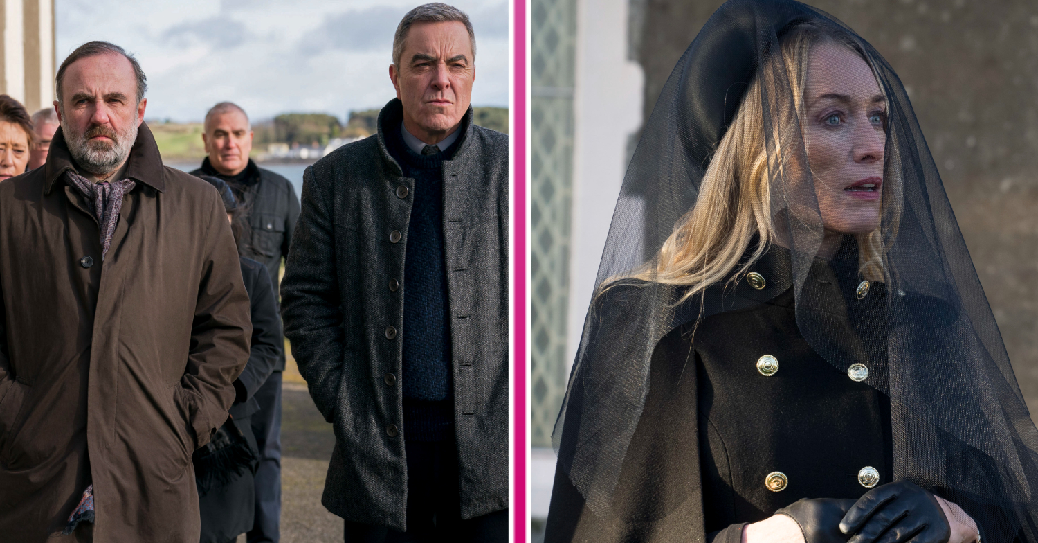Image of Tom Brannick and Jackie Twomey next to image of Olivia Foyle