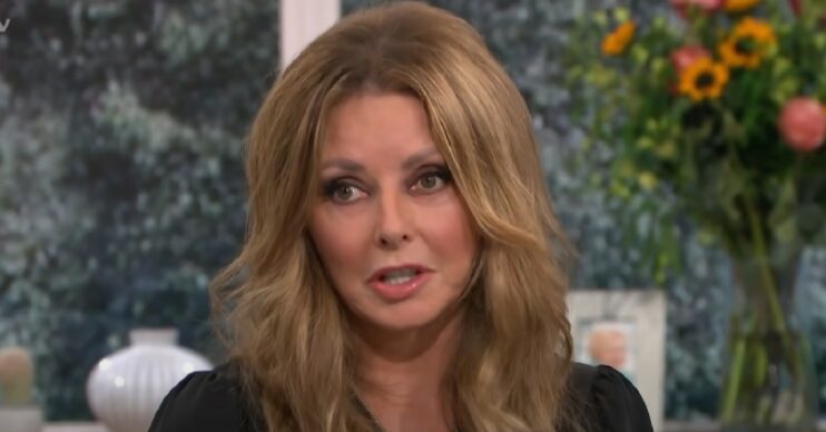 Carol Vorderman speaking on This Morning