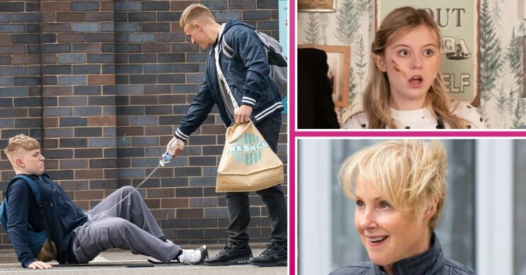 Coronation Street Max, Summer and Sally