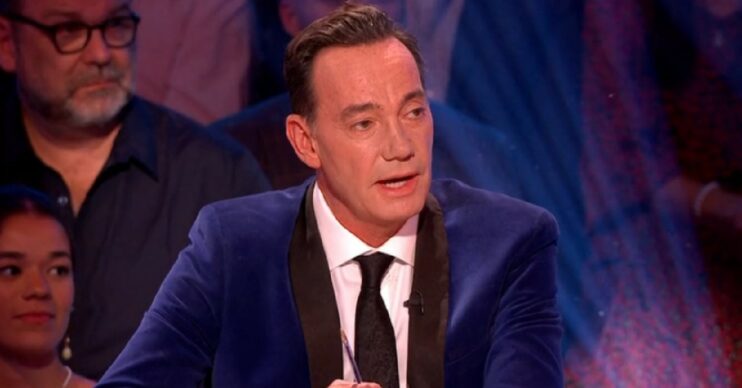 Craig Revel Horwood looks serious on Strictly Come Dancing