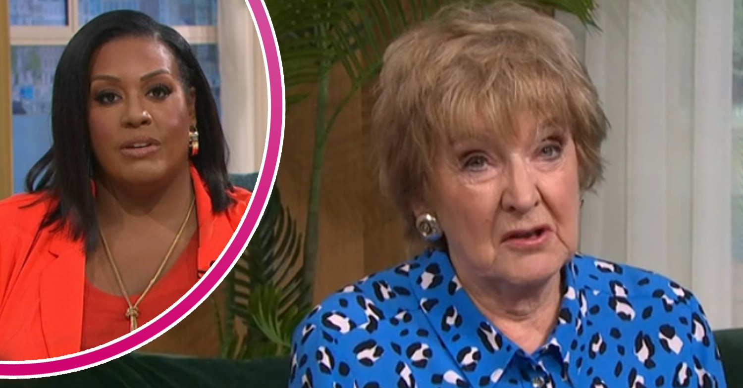 Alison Hammond and Deidre Sanders on This Morning today