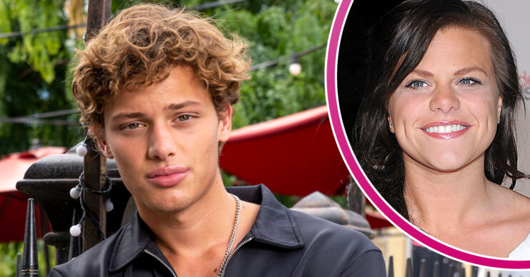 EastEnders Bobby Brazier as Freddie and Jade Goody