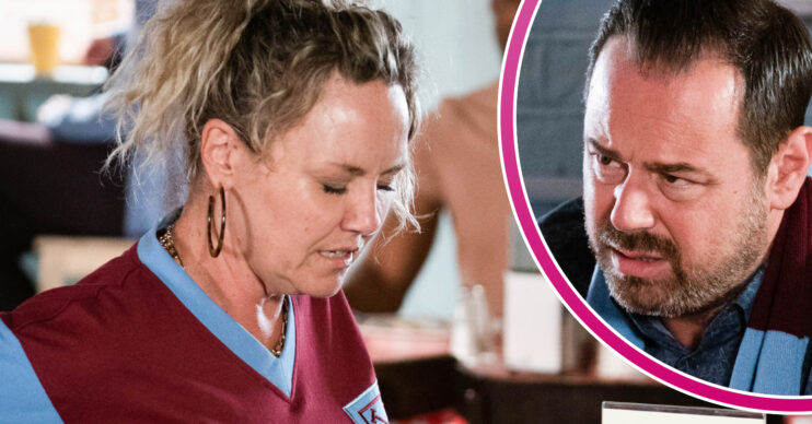 EastEnders Janine and Mick