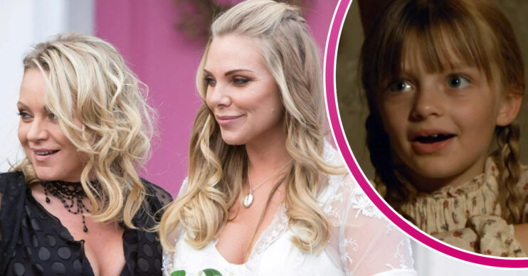 EastEnders Ronnie and Roxy and young Ronnie