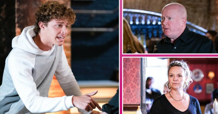 Bobby Phil Janine EastEnders