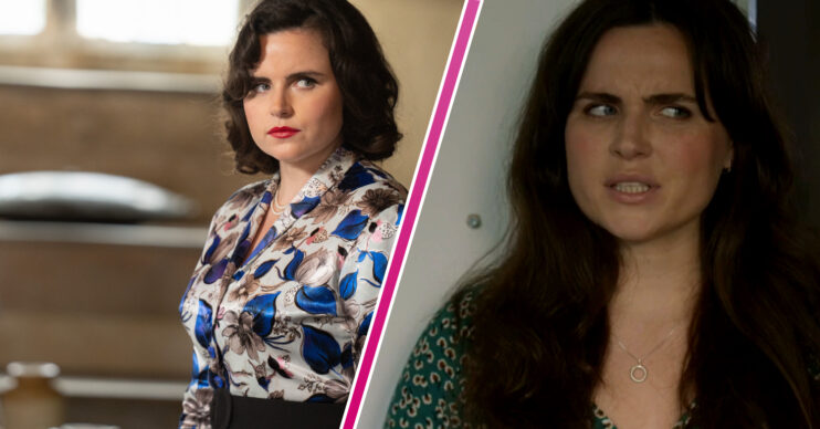 Emer Kenny as Bunty in Father Brown and as River in Karen Pirie