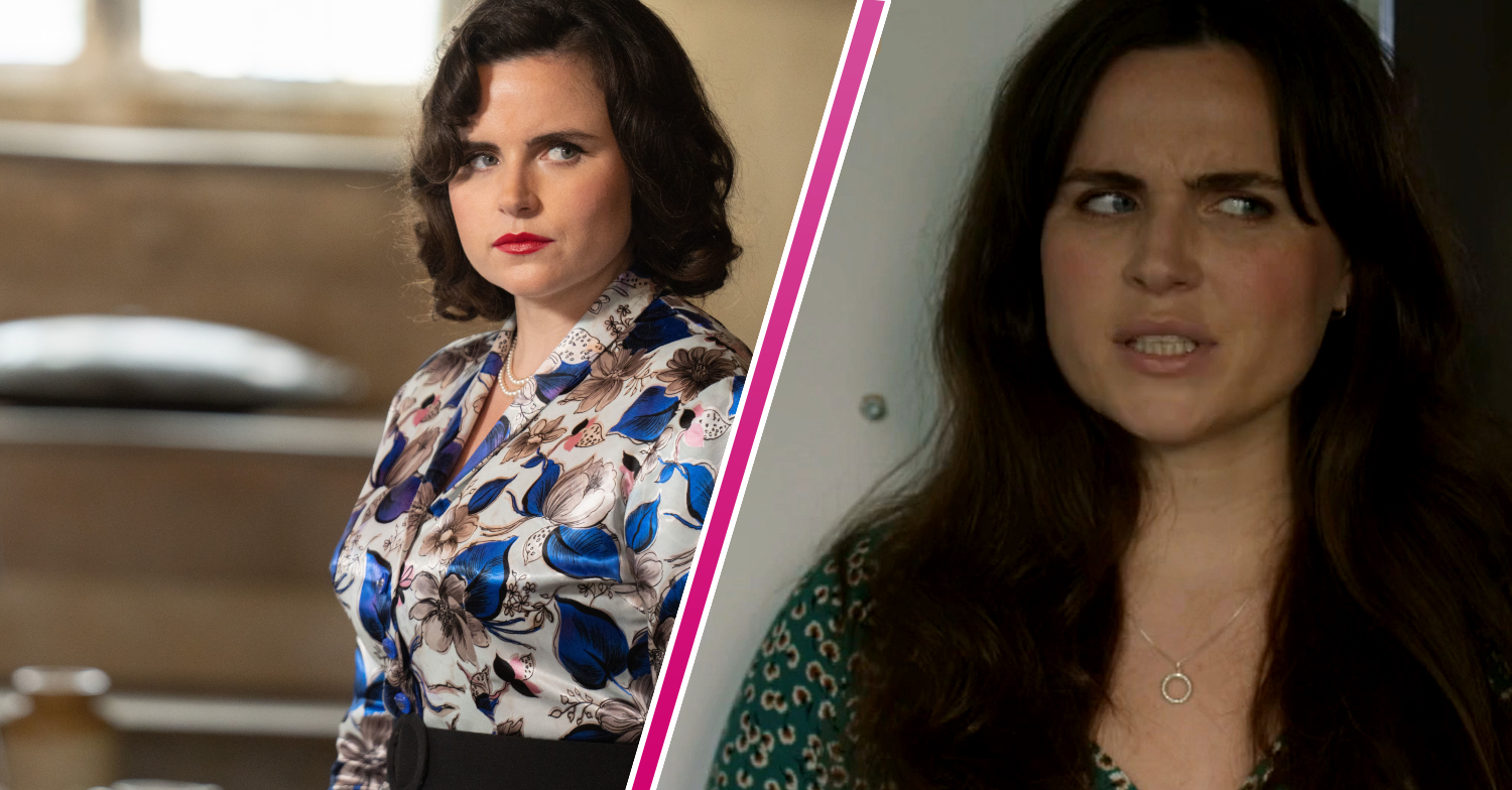 Emer Kenny as Bunty in Father Brown and as River in Karen Pirie