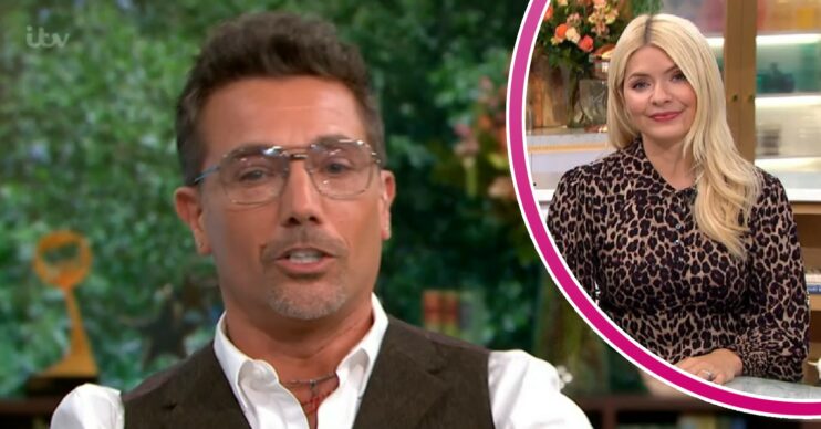 Gino D'Acampo and Holly Willoughby on This Morning today