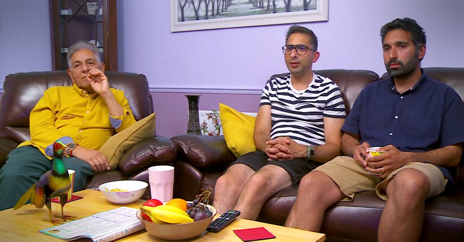 Show faves the Siddiquis were back on the sofa