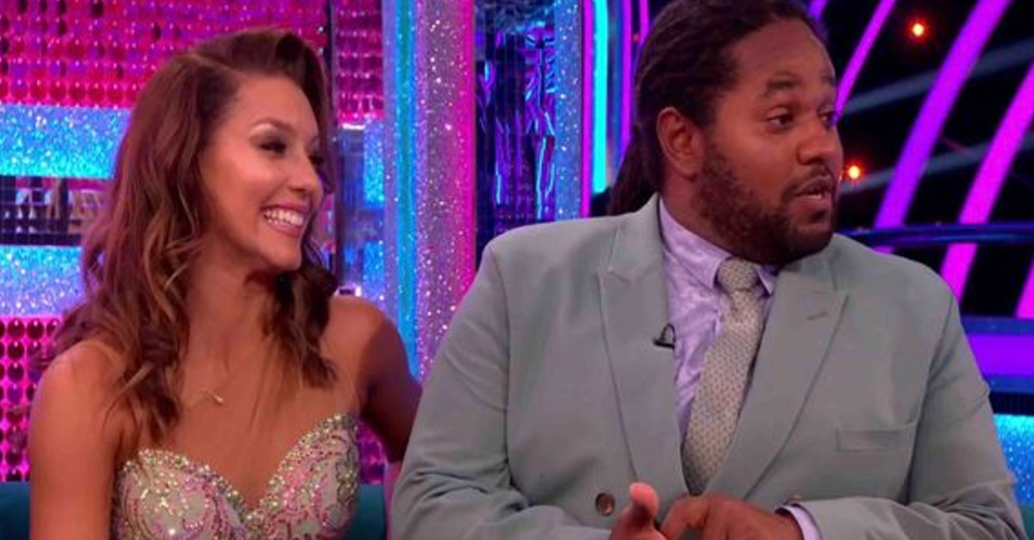 Strictly star Hamza Yassin on Saturday