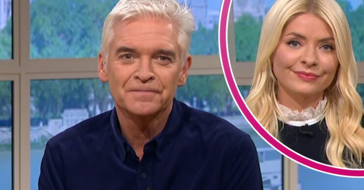 Phillip Schofield and Holly Willoughby on This Morning today