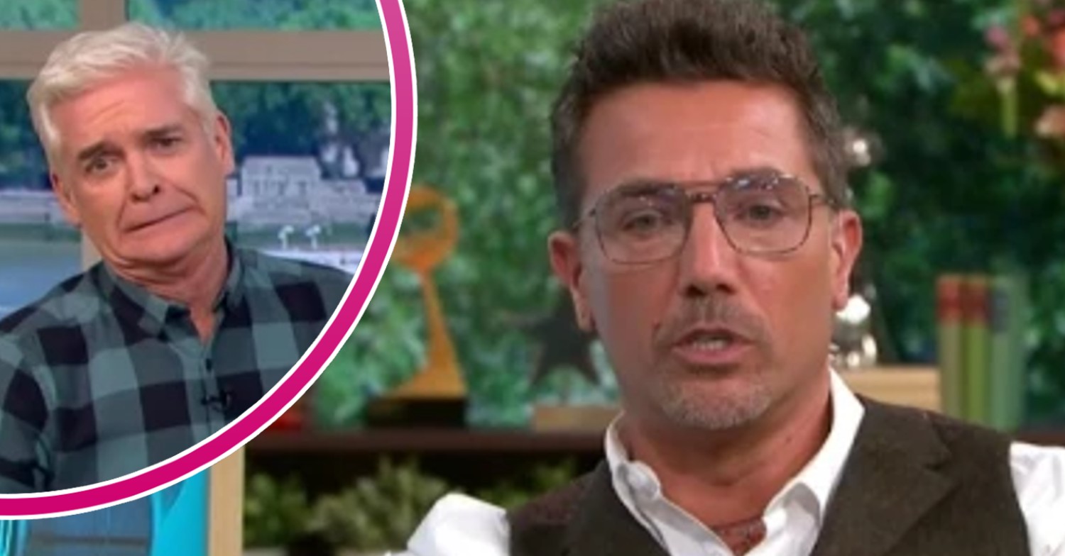 Phil Schofield and Gino D'Acampo on This Morning today