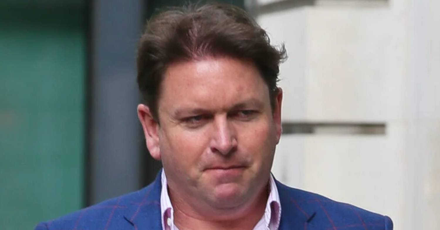 James Martin looks serious