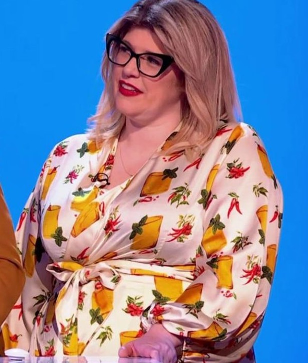Blonde Jenny Ryan on Celebrity Lingo