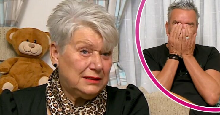 Jenny and Lee, emotional, on Gogglebox 2022