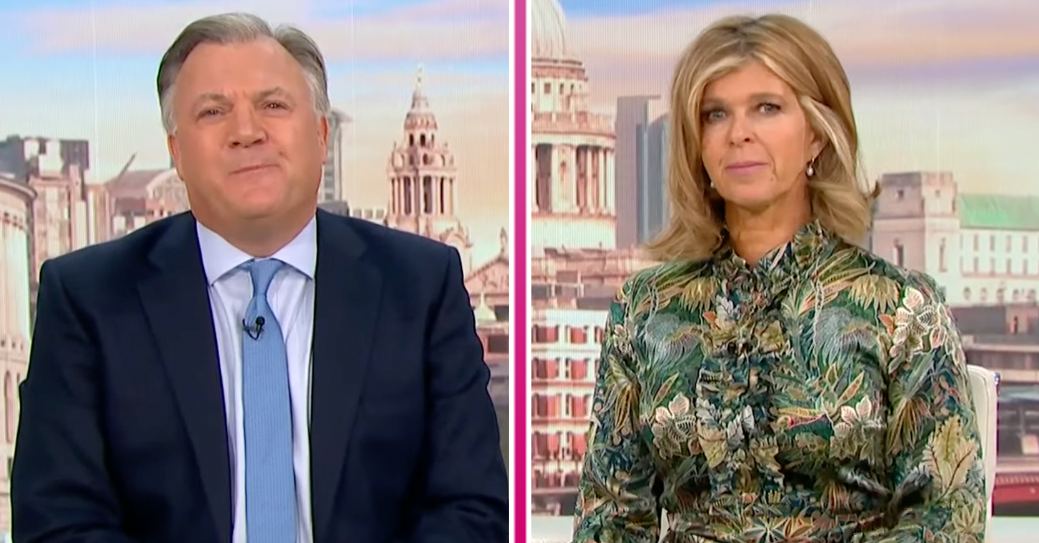 Kate Garraway and Ed Balls on GMB