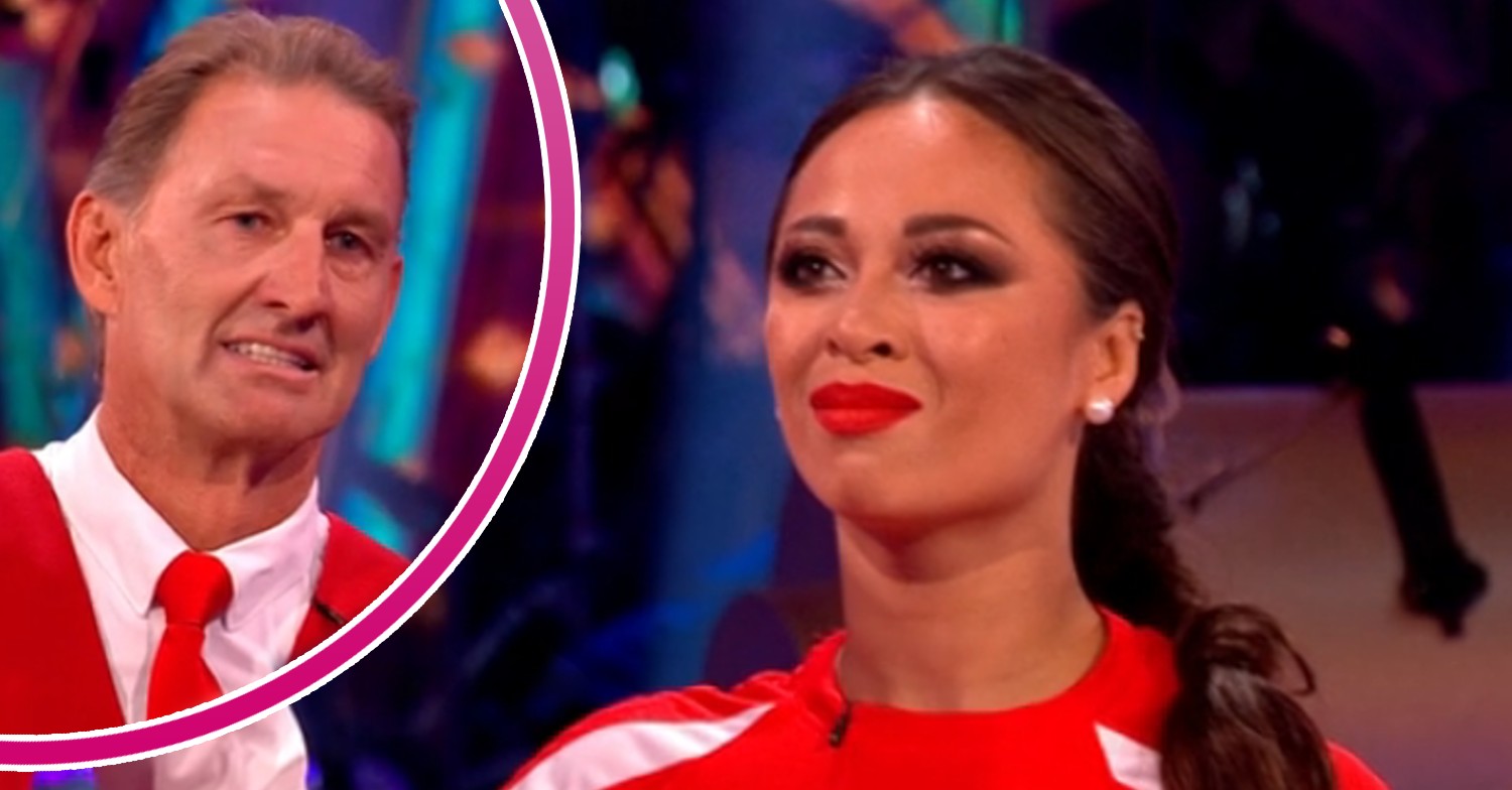 Tony Adams and Katya Jones on Strictly