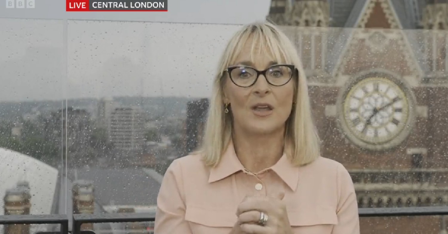 Louise Minchin speaking about Bill Turnbull on BBC Breakfast