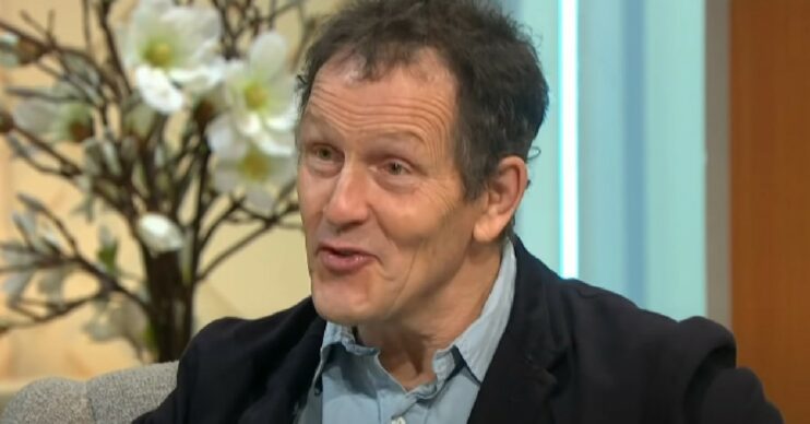 Monty Don smiling during Lorraine interview