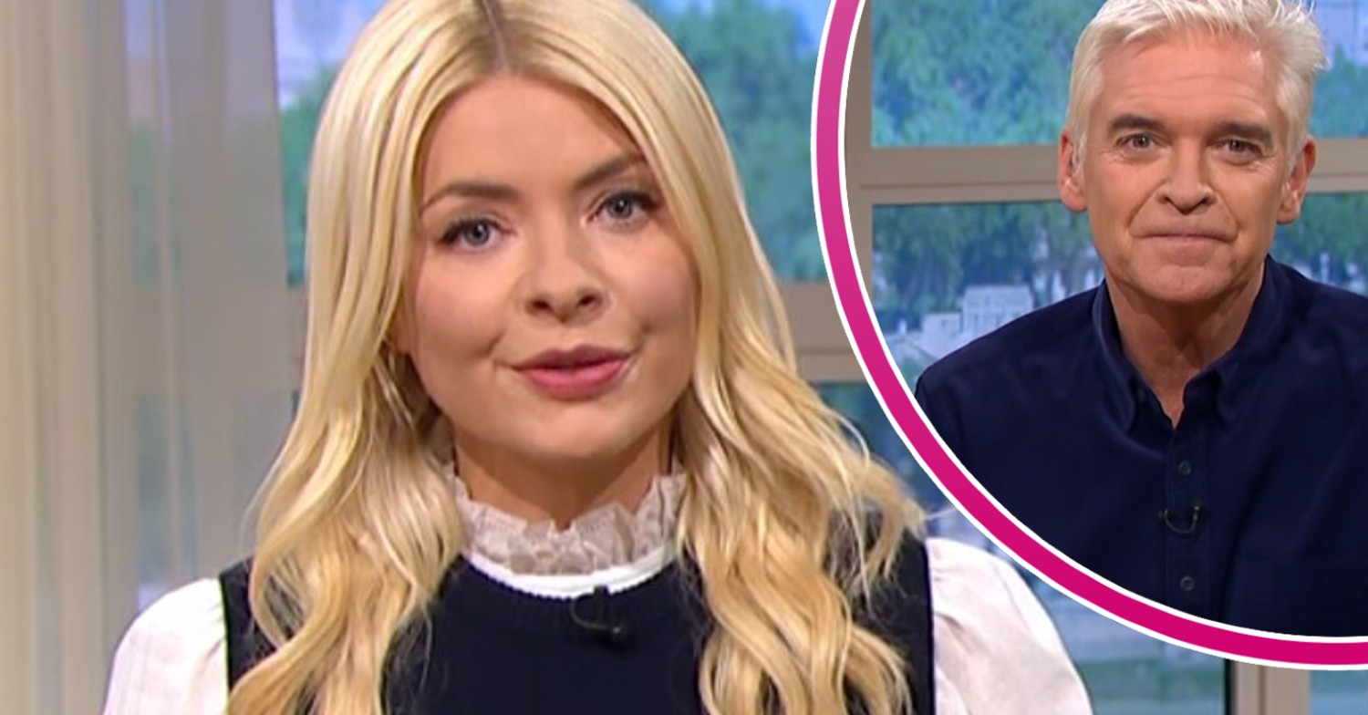 Holly Willoughby and Phillip Schofield on This Morning