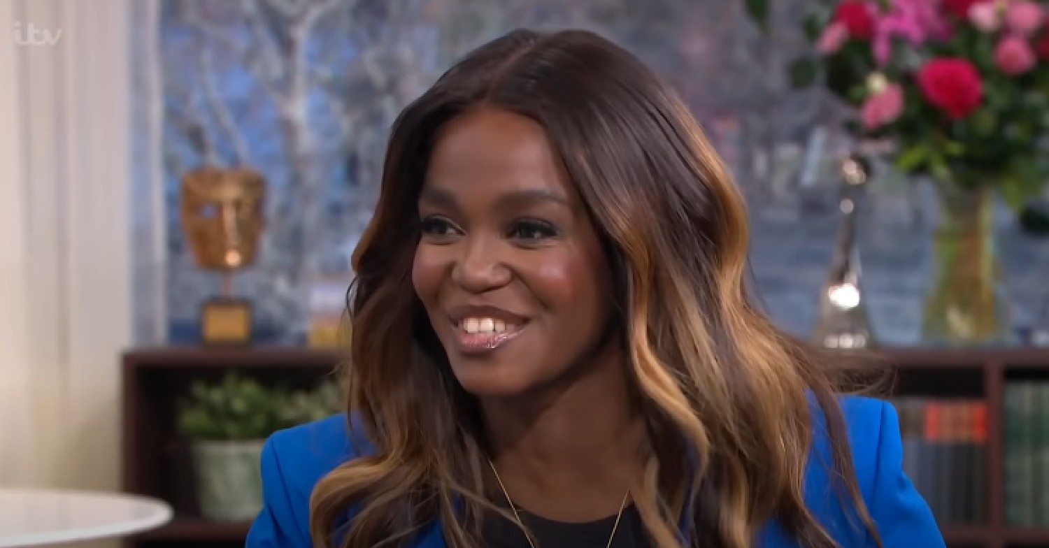 Strictly star Oti Mabuse smiling on This Morning