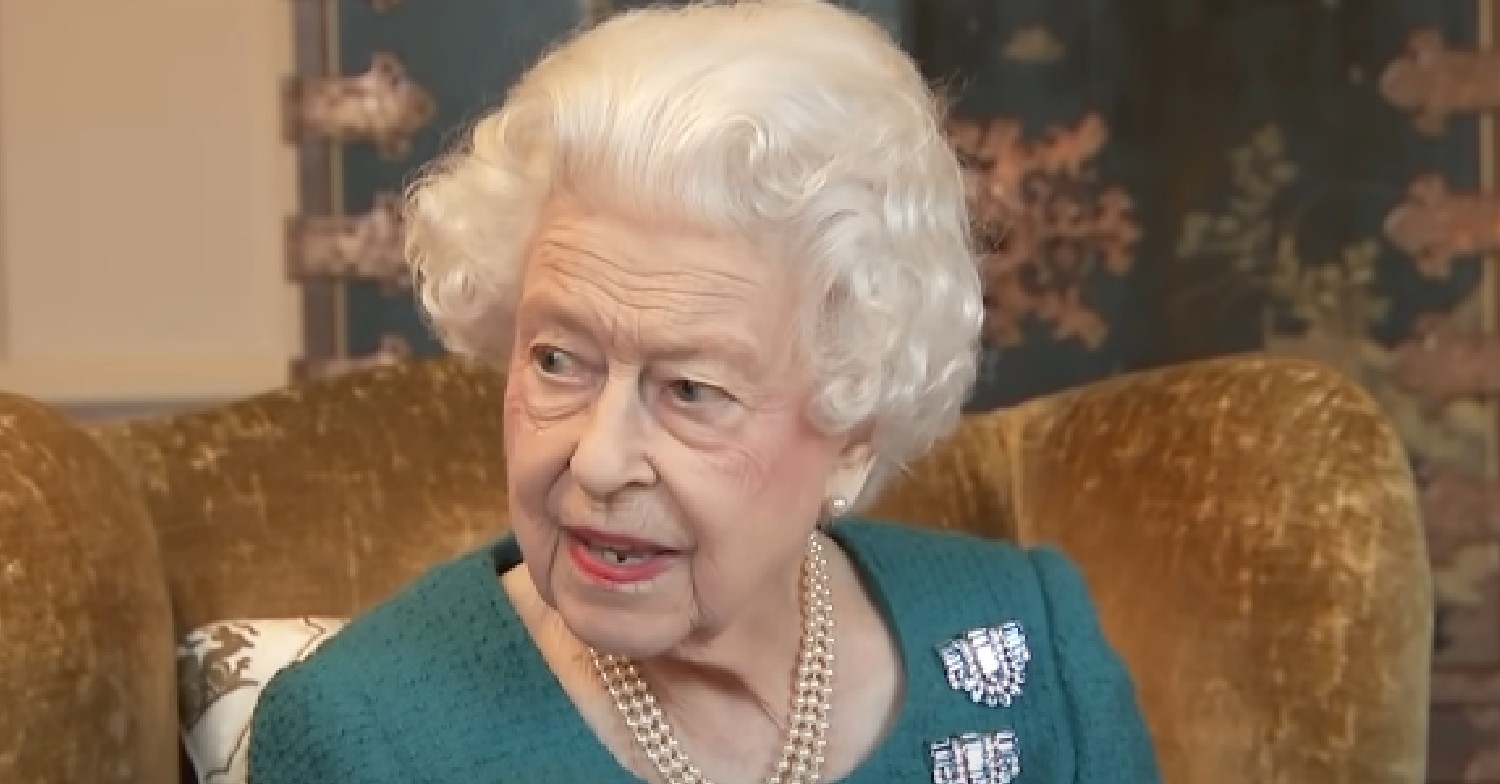 Queen looks to the side