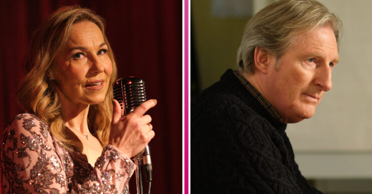 Joanna Riding as Eve Marbury, Adrian Dunbar as Alex Ridley in Ridley on ITV