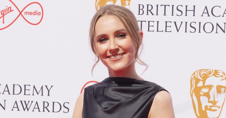 Rose Ayling-Ellis smiling on the red carpet