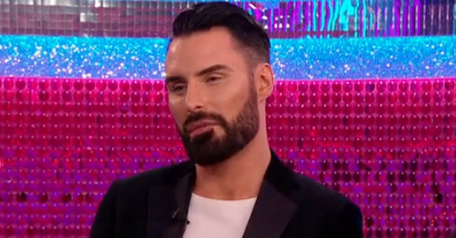 Rylan Clark on Strictly last night