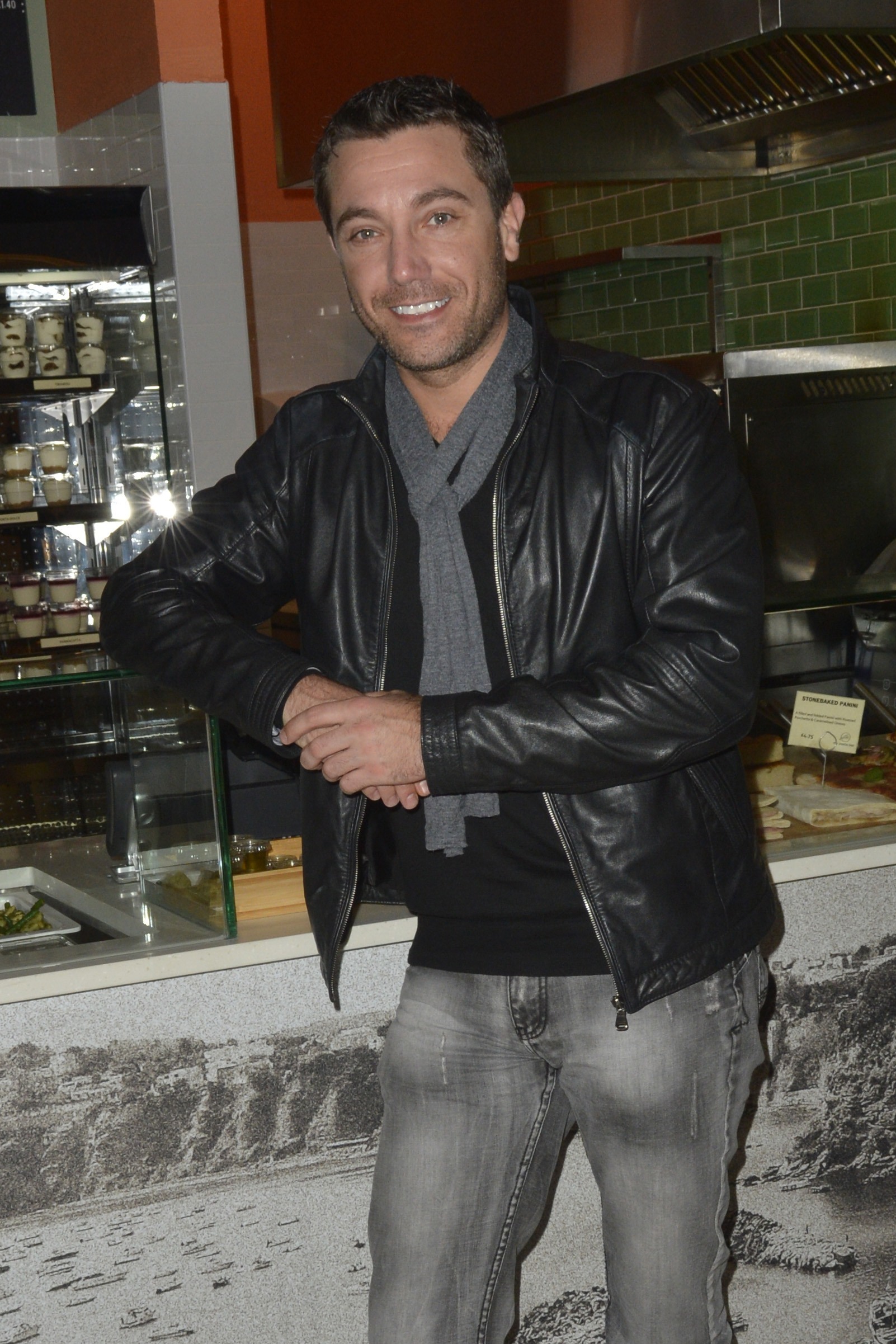 Gino D’Acampo at one of his restaurants in Essex