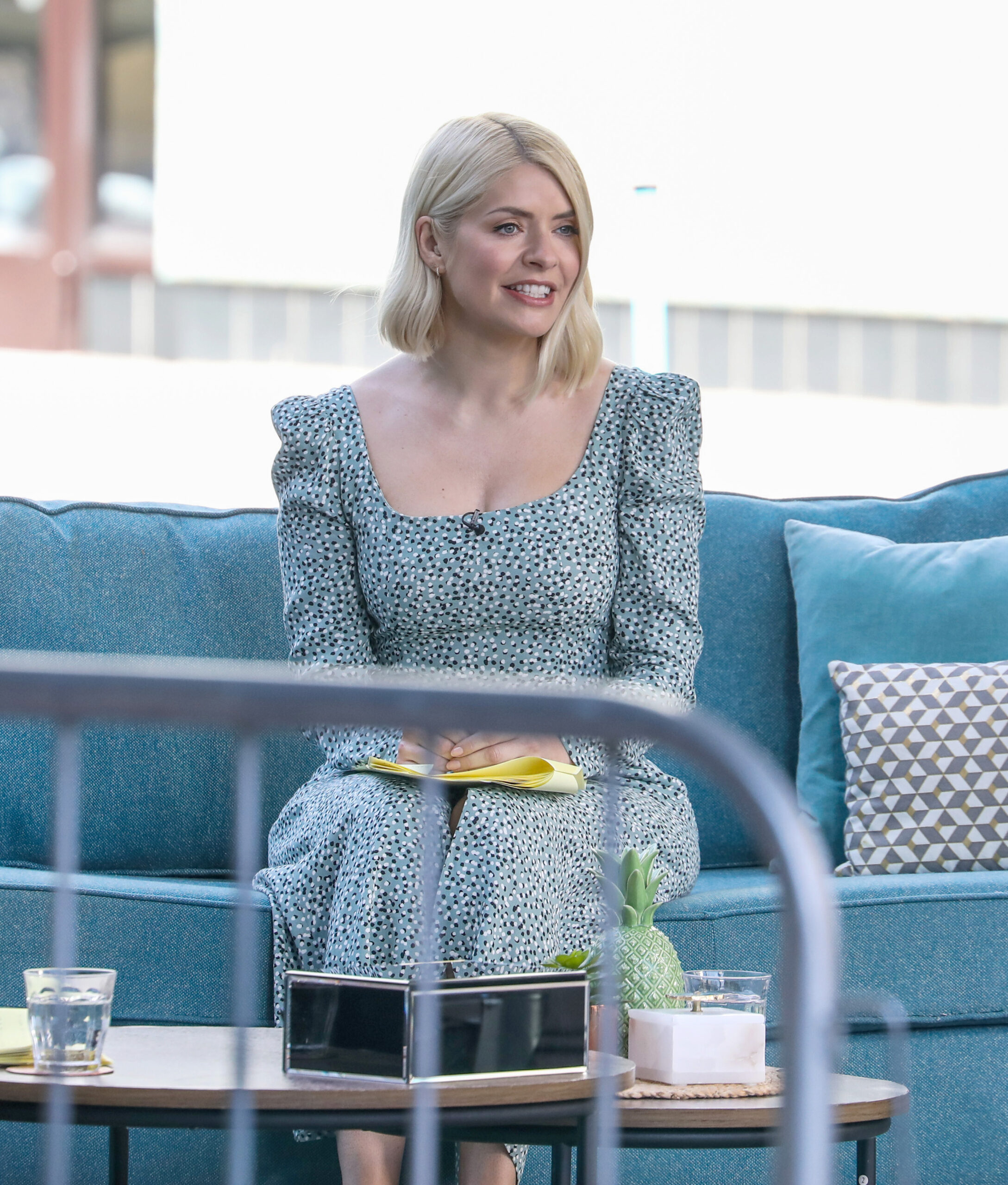  Holly Willoughby behind the scenes of This Morning