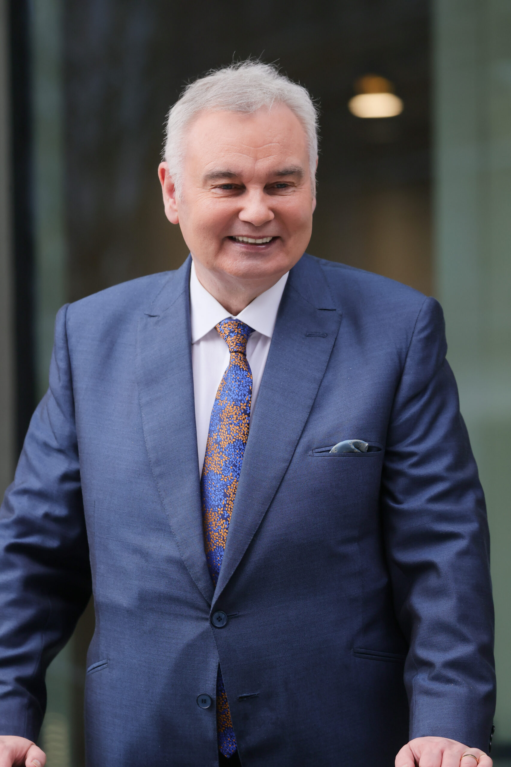 Eamonn Holmes at GB News smiling