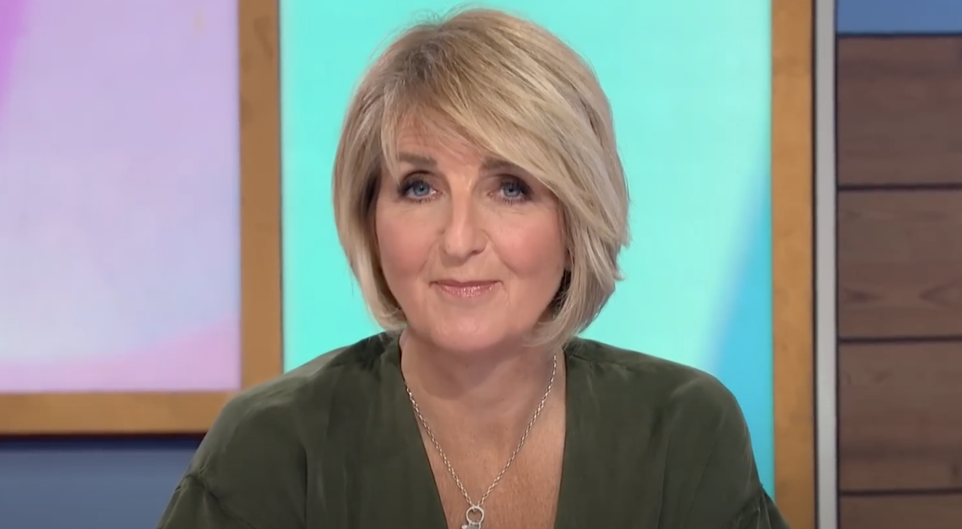 Kaye Adams smiles on Loose Women