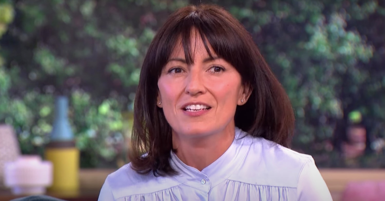 Davina McCall talking on This Morning