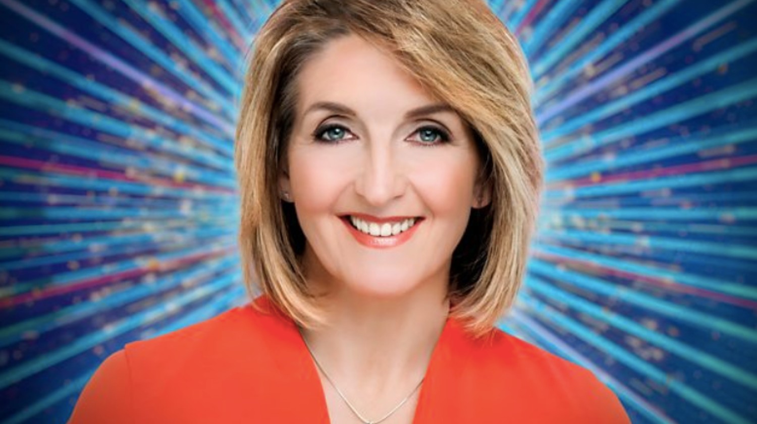 Kaye Adams smiling on Strictly