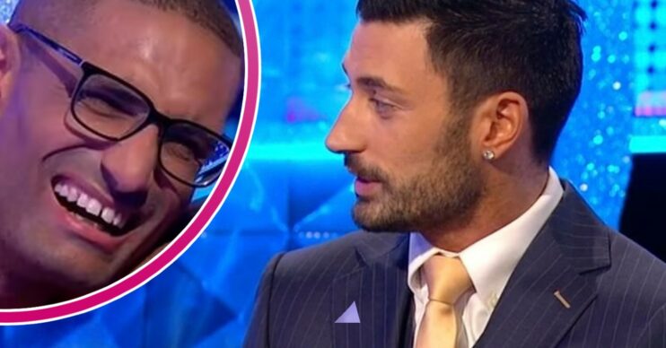 Giovanni Pernice and Richie Anderson on Strictly It Takes Two