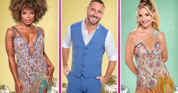 Strictly 2022 contestants Fleur East, Will Mellor and Helen Skelton give a first look of their costumes