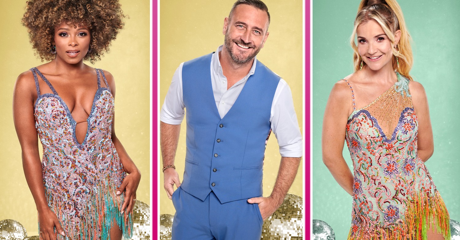 Strictly 2022 contestants Fleur East, Will Mellor and Helen Skelton give a first look of their costumes