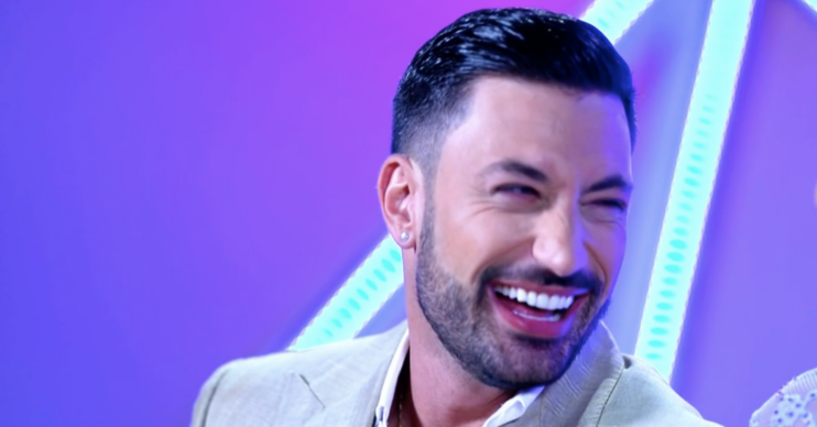 Strictly's Giovanni laughing