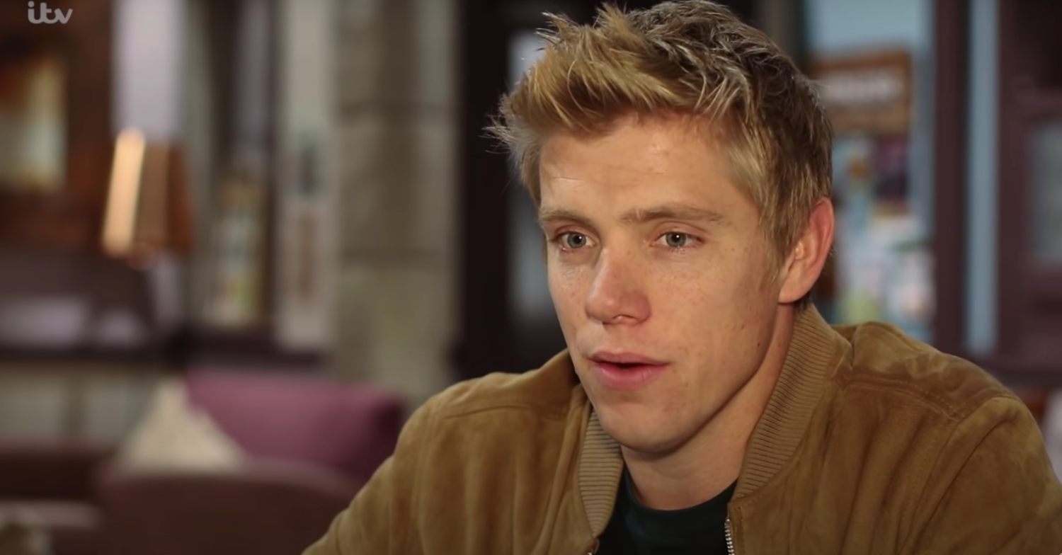 Ryan Hawley in Emmerdale